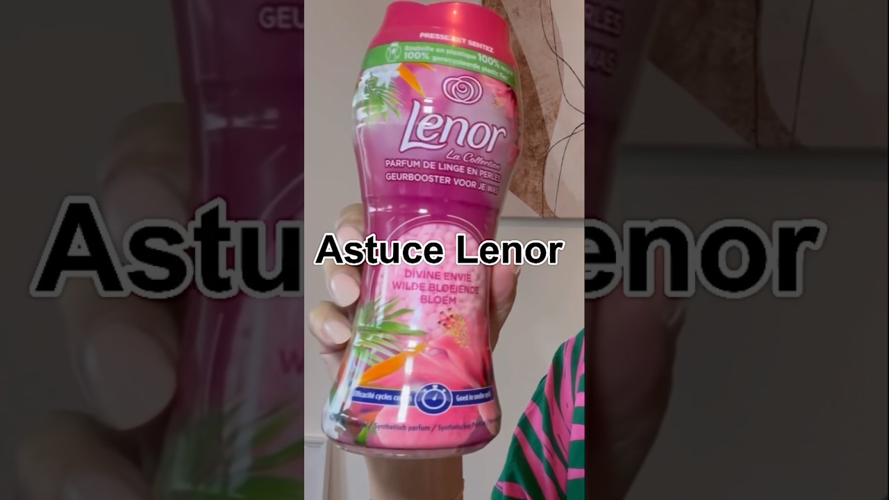 ASTUCE LENOR #action #linge #shortvideo #shorts
