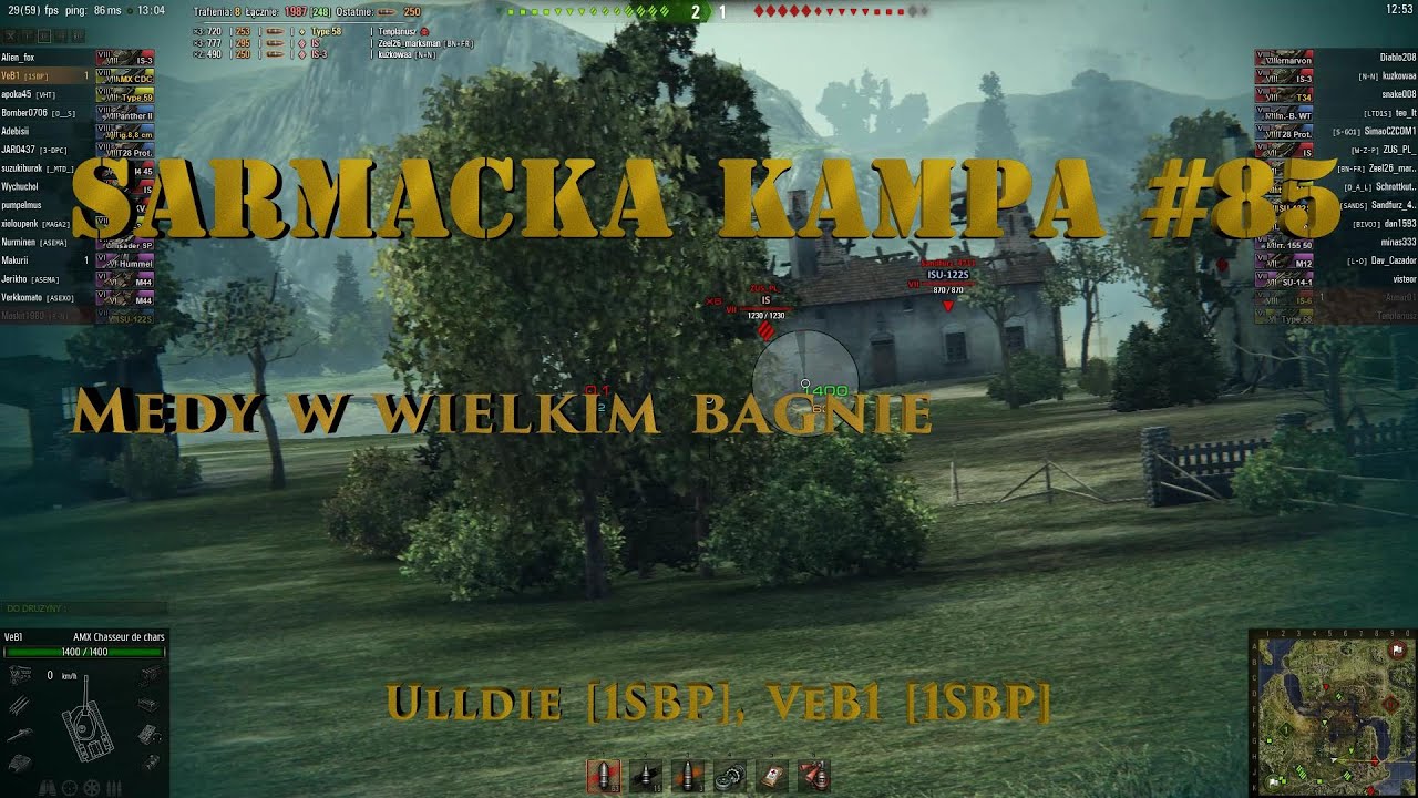Sarmacka Kampa 85: tym razem przegrzebujemy się przez bagno
