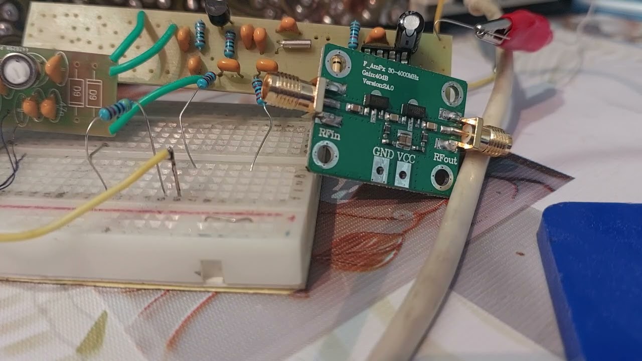 Стереопланка ФМ.  Немного о важных вещах: UHF and sound output protection in the tuner
