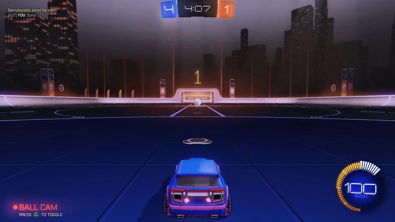 Rocket League come and chat with me and have a good time