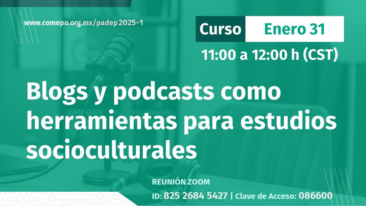 Blogs y podcasts como herramientas para estudios socioculturales