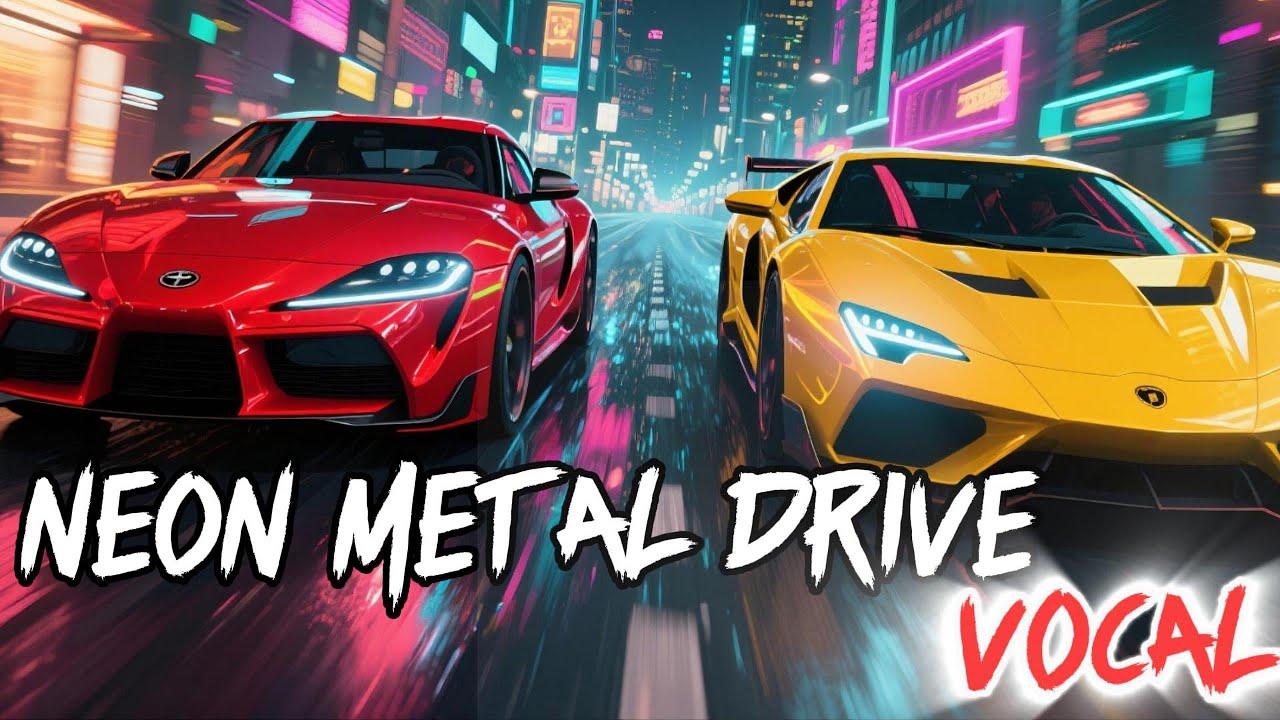 NEON METAL DRIVE ⚡🔥 Мелодичный металкор для скорости, тренировок и игр 🎸🚗🌃