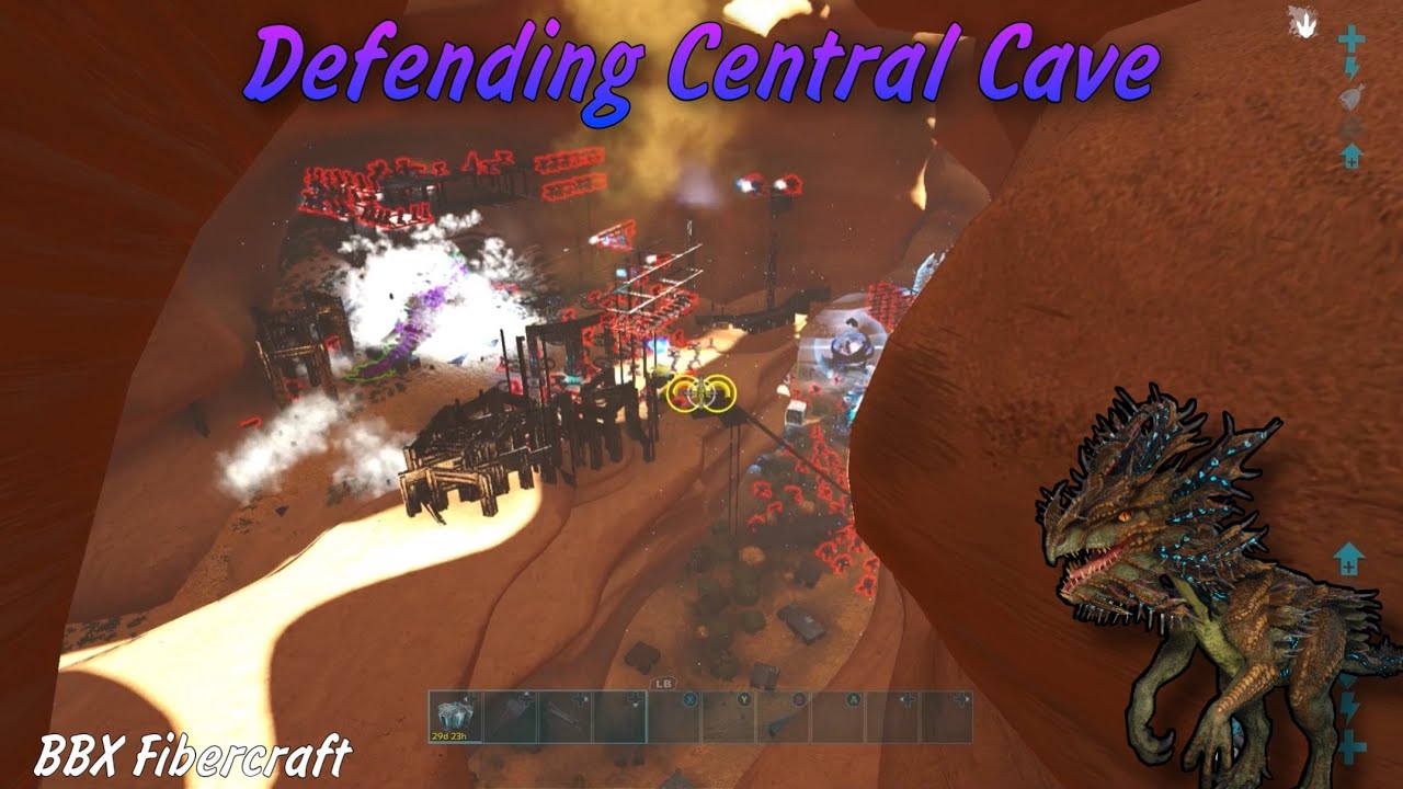 Defending Central Cave | BBX Fibercraft
