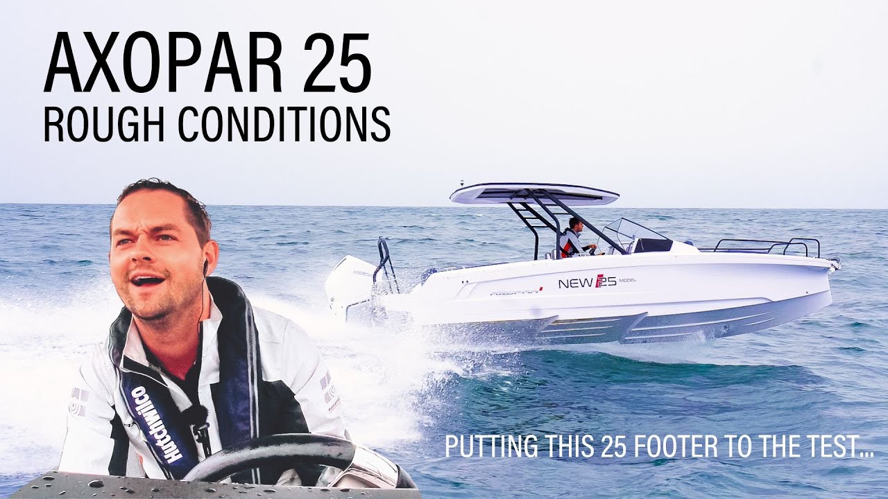 Axopar 25 Offshore Performance Review & Fuel efficiency stats