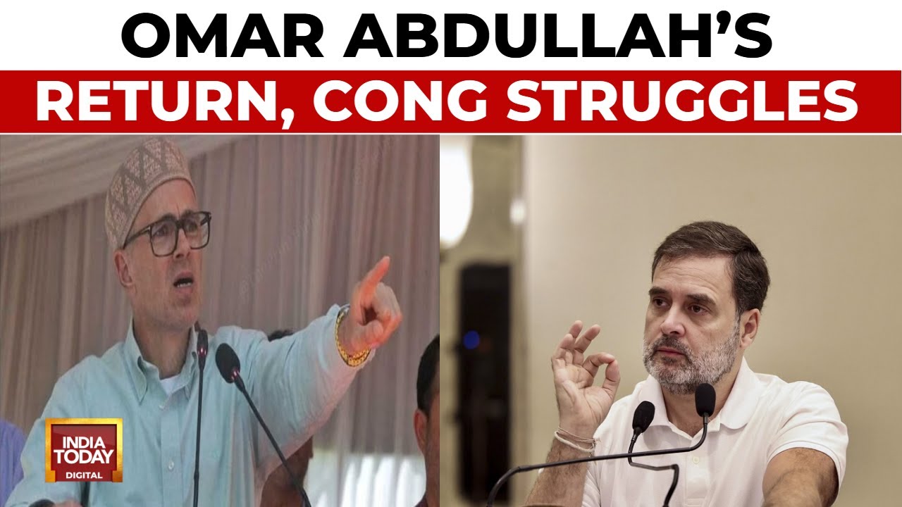 Omar Abdullah Oath Ceremony: Omar Returns As CM Of J&K, Cong Won't Join Abdullah's Govt