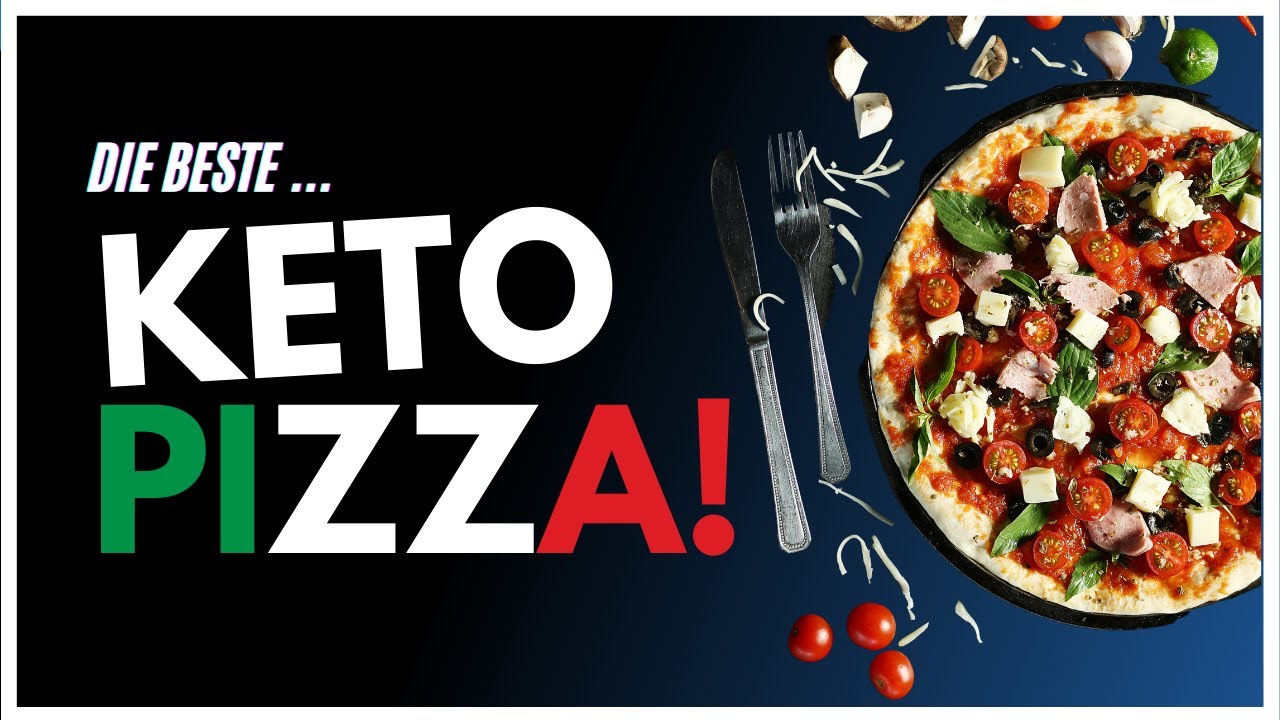 KETO PIZZA | beste Low Carb und Keto Pizza zum selber machen!