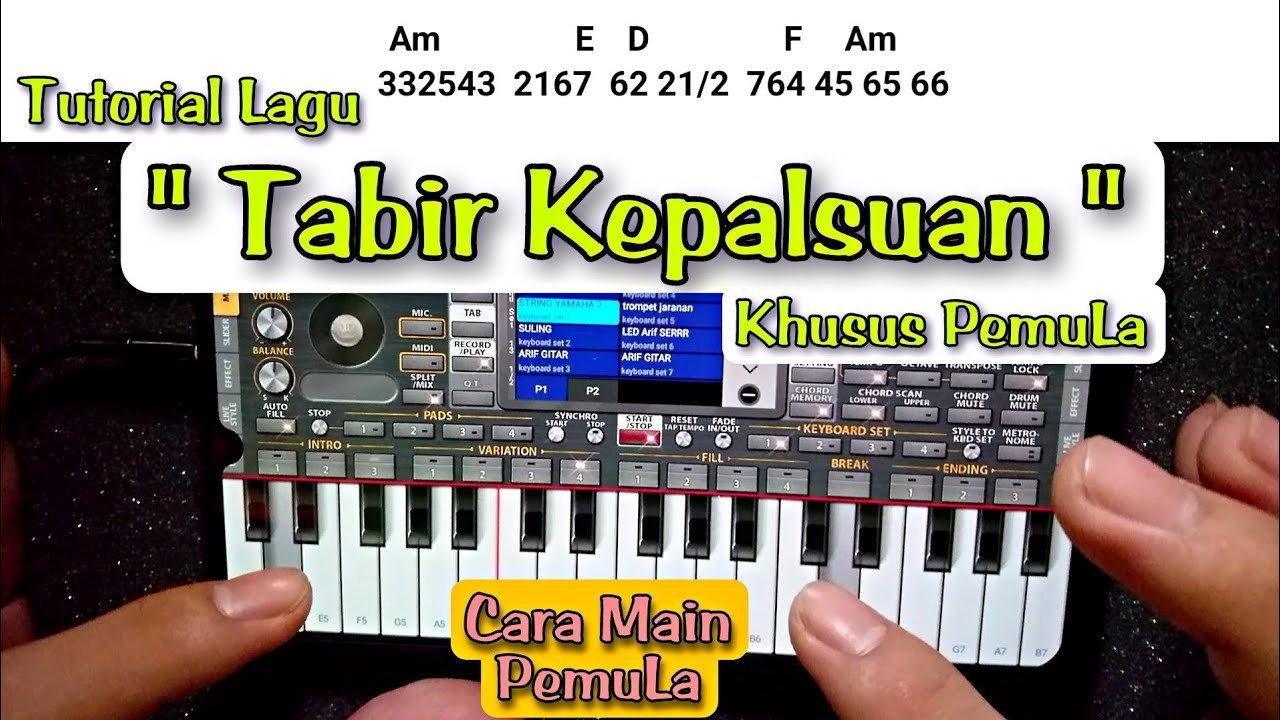 Yang Ditunggu | Tutorial TABIR KEPALASUAN Manual Khusus Pemula
