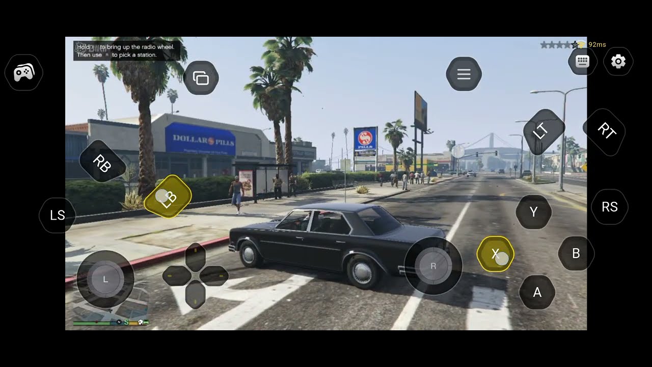 Trolling npcs crops on super car 