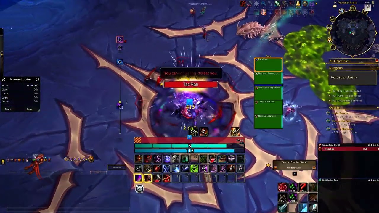 Midnight: Blood Death Knight - Mythic Voidscar Arena - Epic Battles of the Void