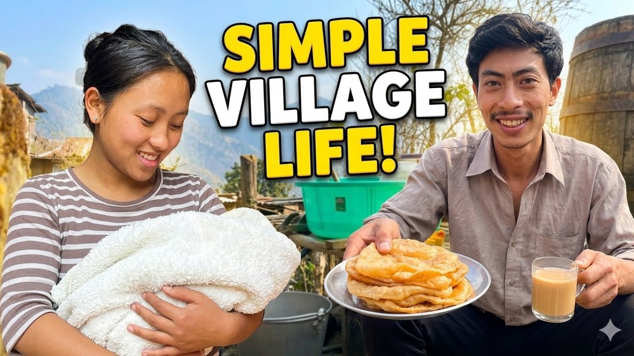 Simple living village life vlog ||@akumlovlog || village lifestyle!!