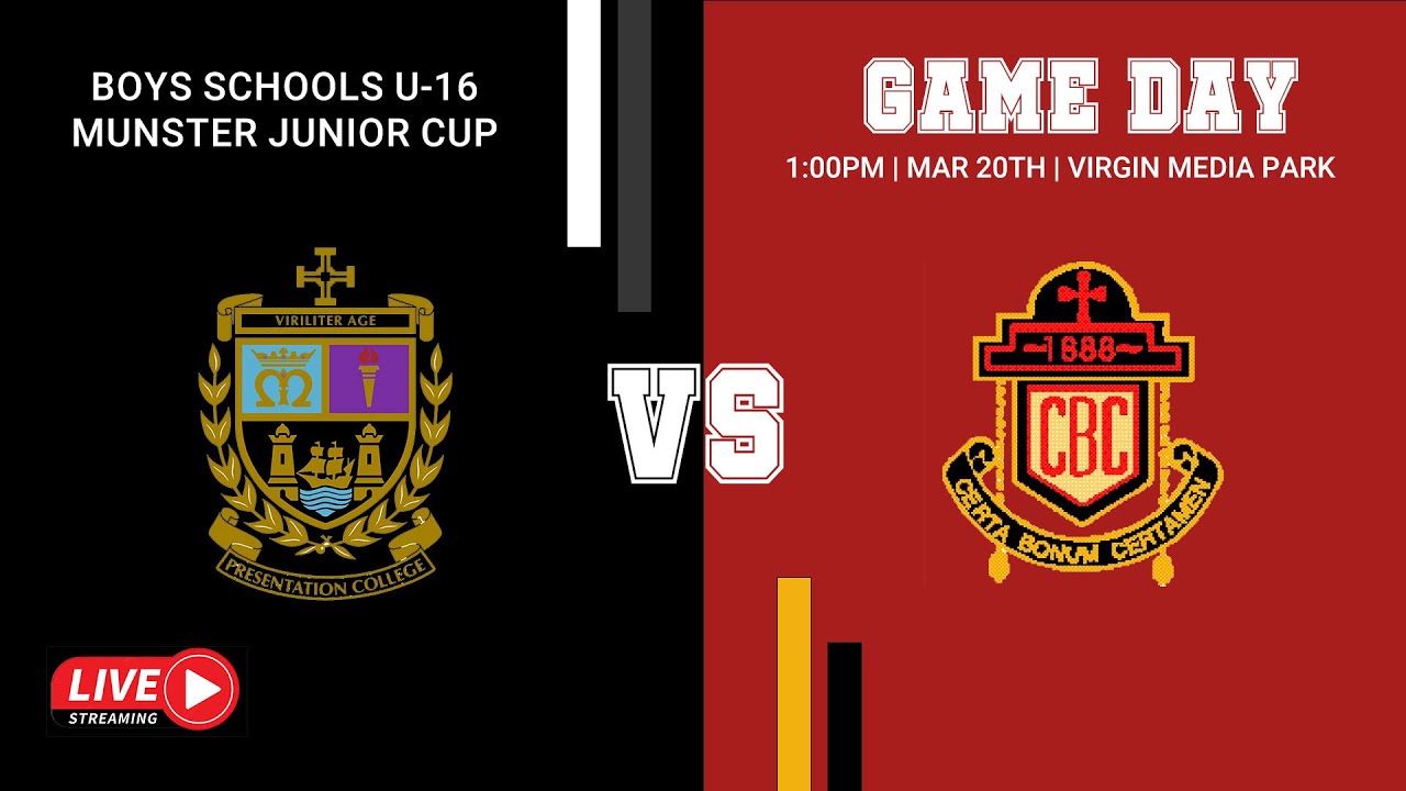 Munster Schools Junior Cup Final 2024