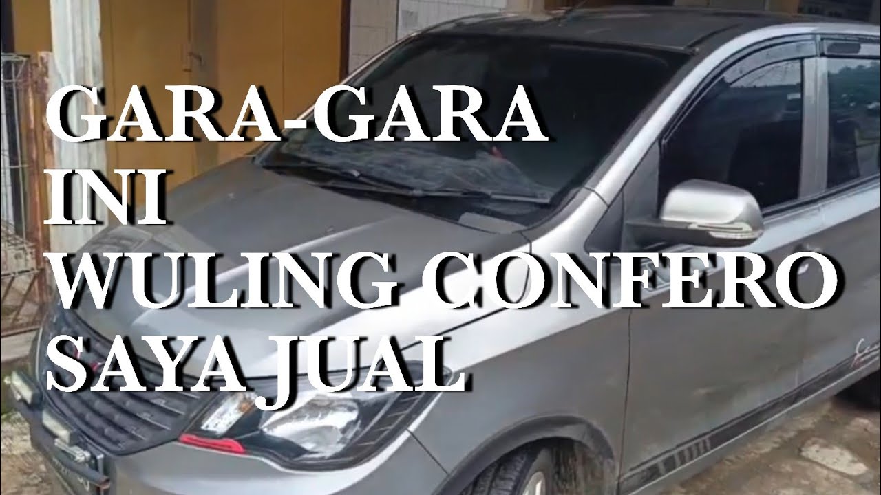 GARA-GARA INI SAYA JUAL CONFERO 