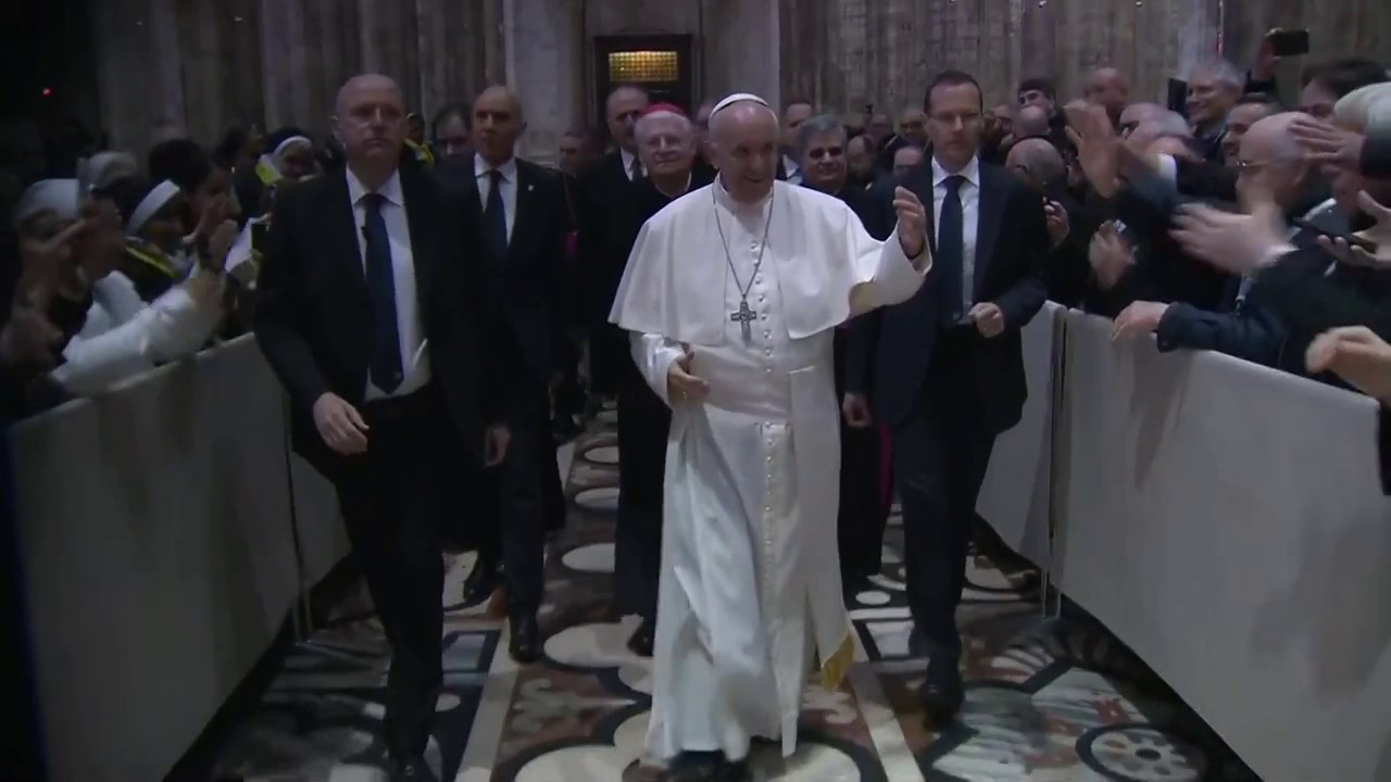 R.Frameglia. Papa in Duomo, 25.3.2017. Aprite le porte a Cristo - C.Burgio
