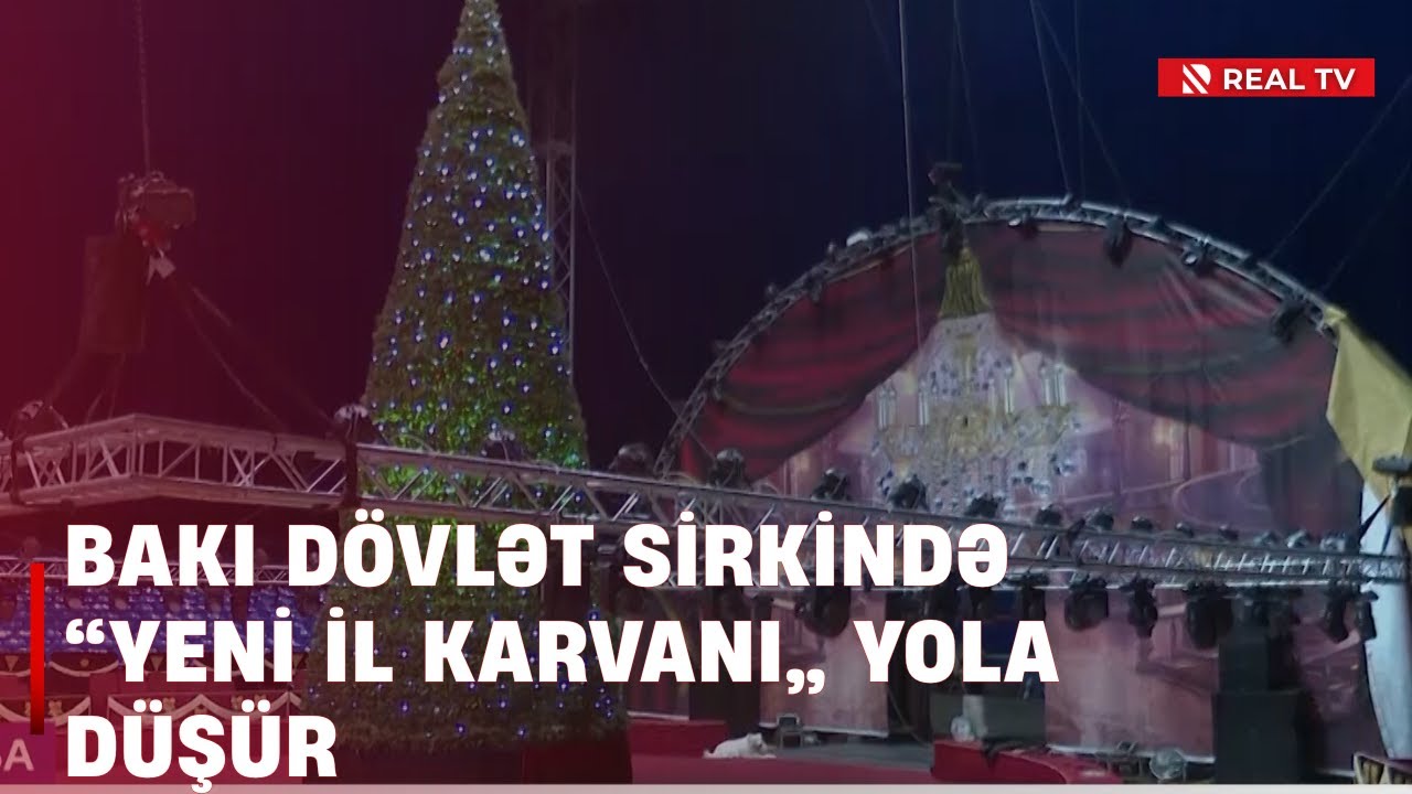 Bakı Dövlət Sirkində “Yeni il karvanı” yola düşür