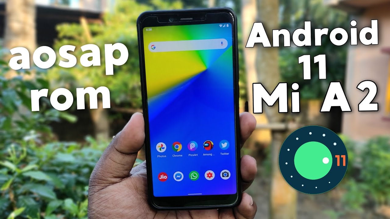 Install Android 11 Stock Experience on Mi A2 - AOSAP Rom | Hindi Tech Video