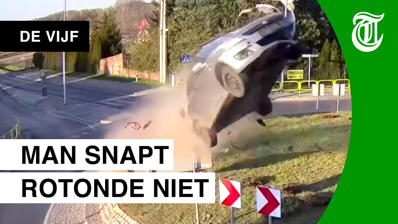 De 5 meest bizarre auto-crashes in de lucht