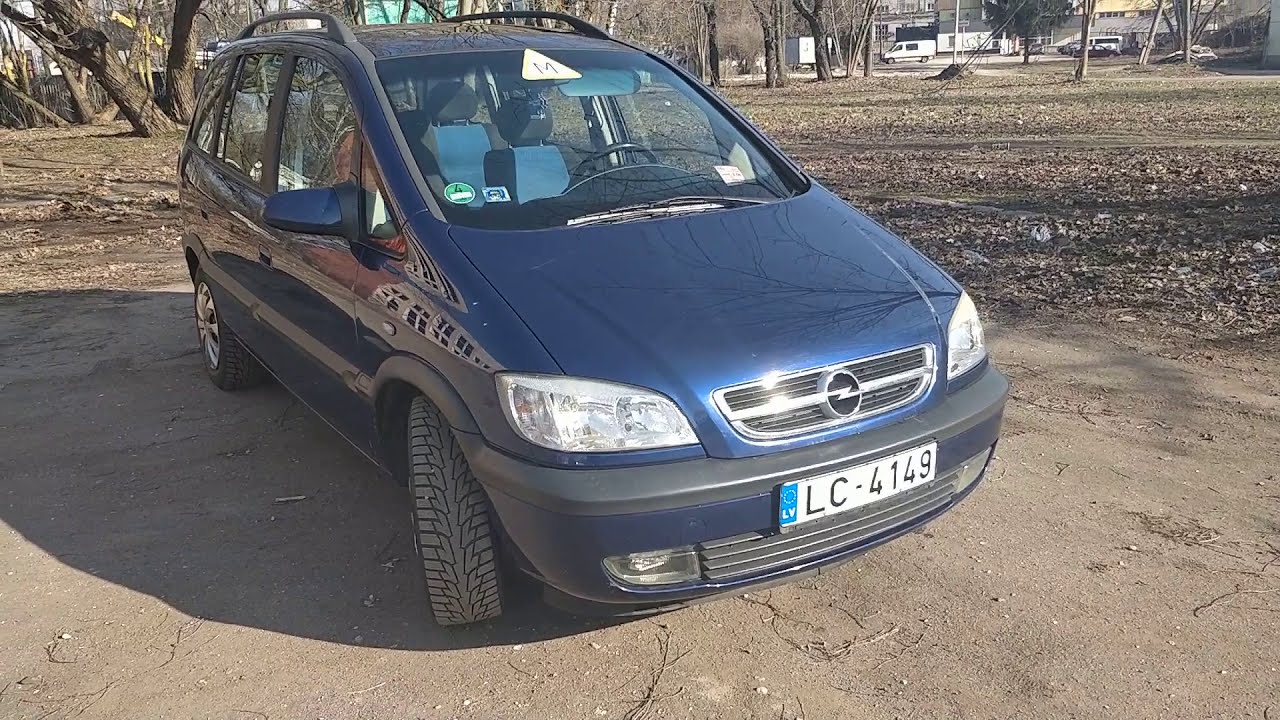 Моя Opel Zafira A 2.2DTI - История эксплуатации - Снято на мобилу