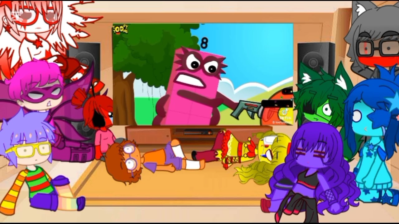 Numberblocks 1-10 react to Funny NBs from Toofy toons