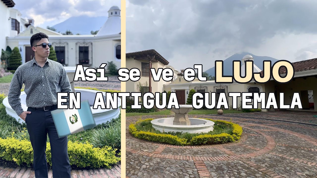 Así luce una casa en venta en ANTIGUA GUATEMALA 🤯🏡