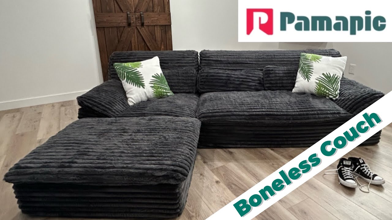 Pamapic Modular Boneless Couch Review | No Frame Sofa Tested!