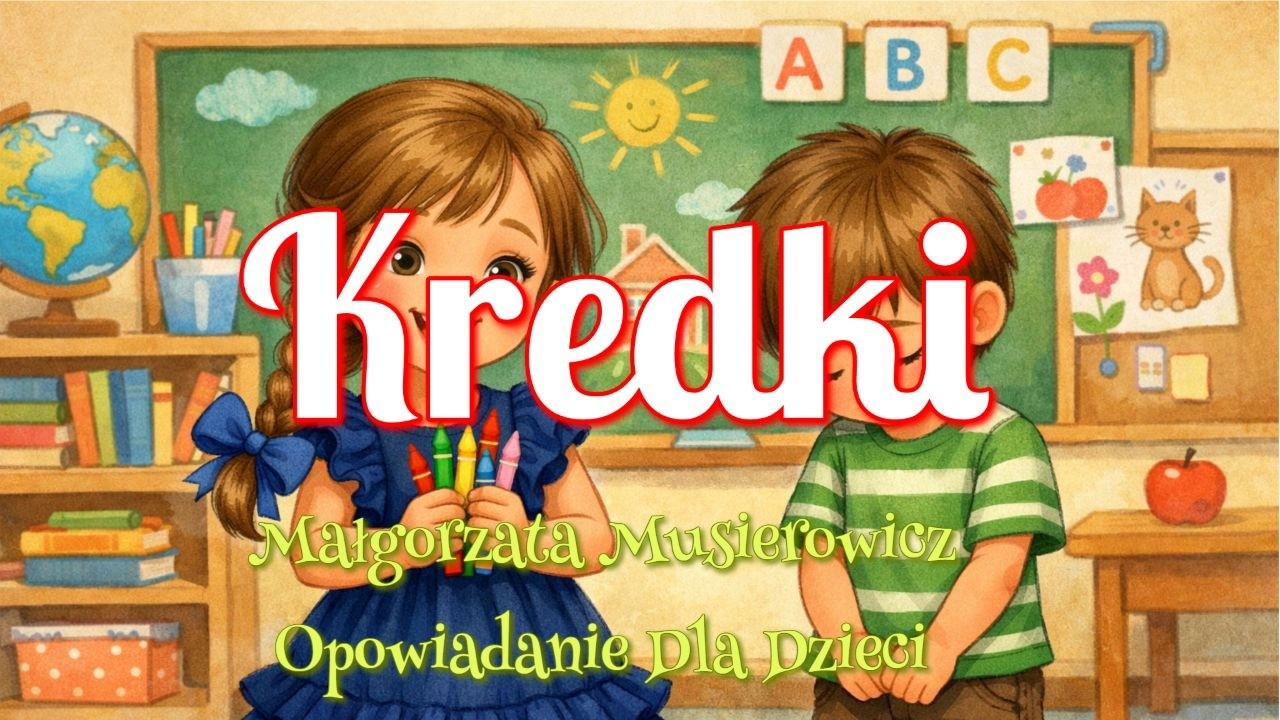 Kredki - opowiadanie dla dzieci