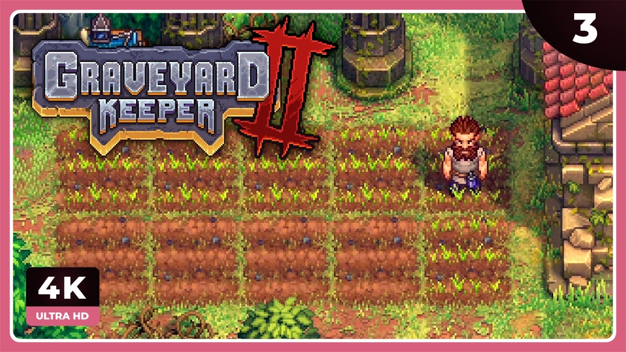 GK #3 | ENTERRADOR Y AGRICULTOR | GRAVEYARD KEEPER 2 Gameplay Espa&ntilde;ol