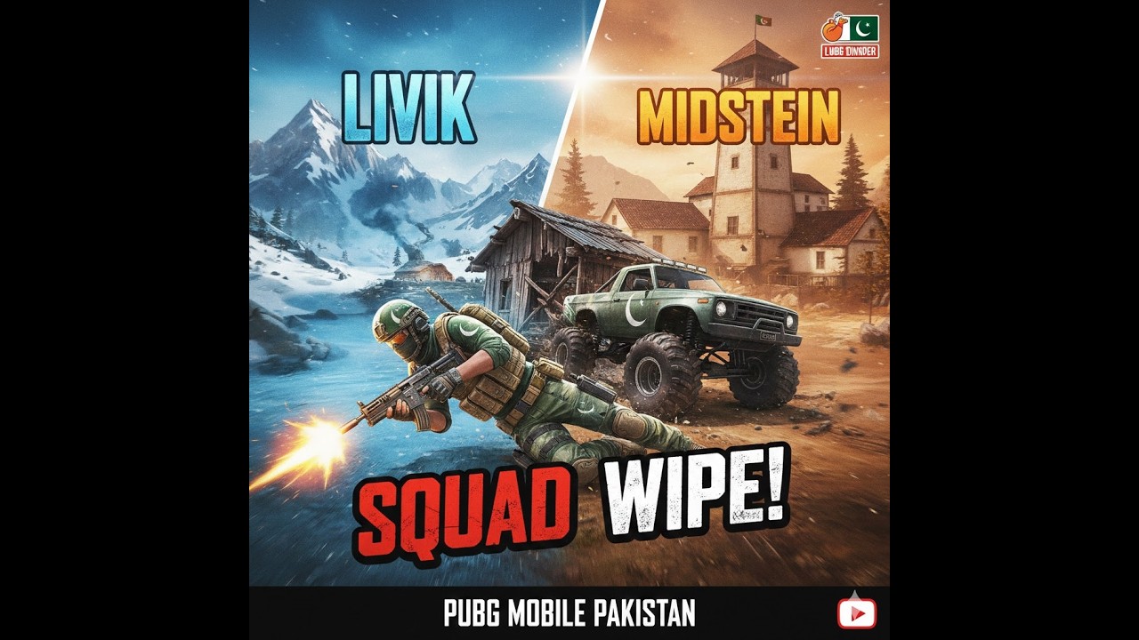 PUBG Mobile Livik showdown Squads #PugbMobile #PubgPakistan #BGMI   #AUEsports