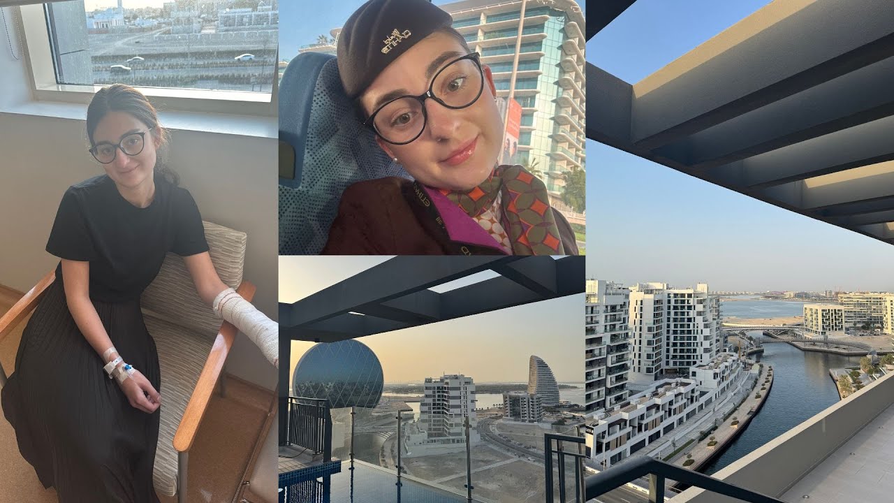 VLOG стюардессы арабской авиакомпании: операция в ОАЭ | будни на больничном | LIME ZARA