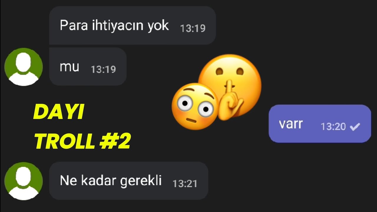 FAKE HESAP ILE DAYI TROLLEDIM!! - para attı?