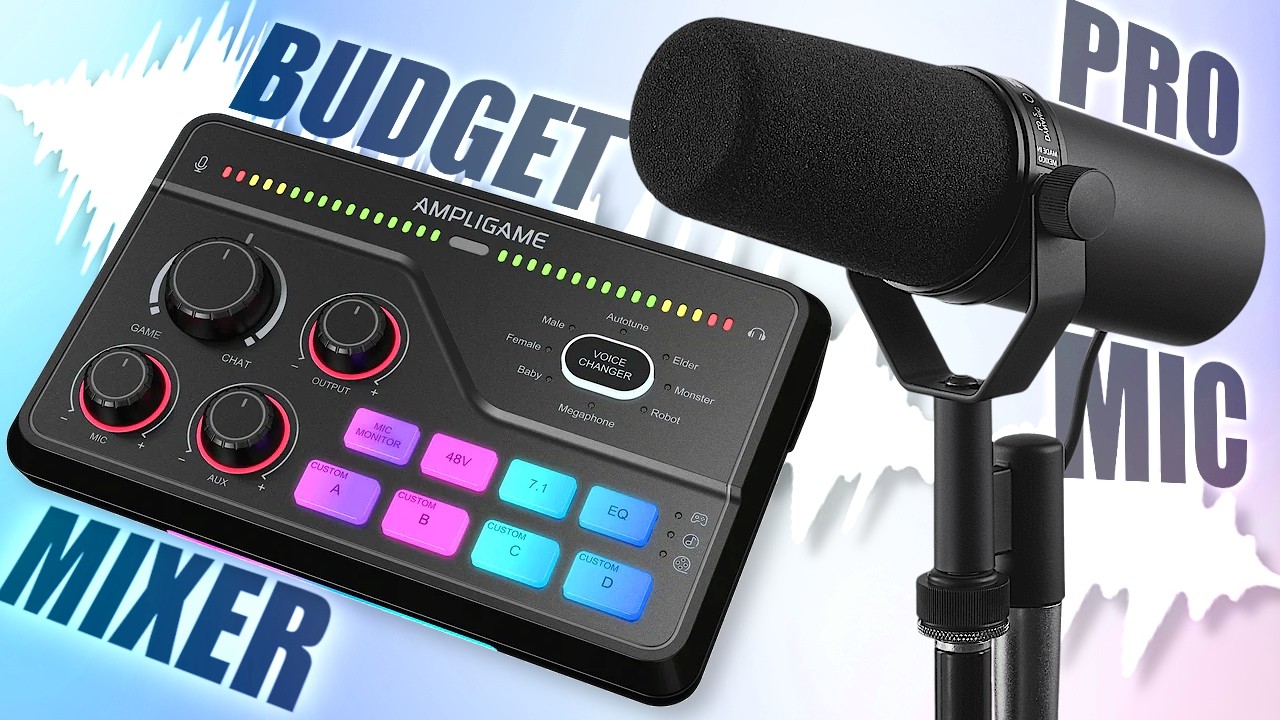 Best BUDGET Audio Mixer! | FIFINE SC8
