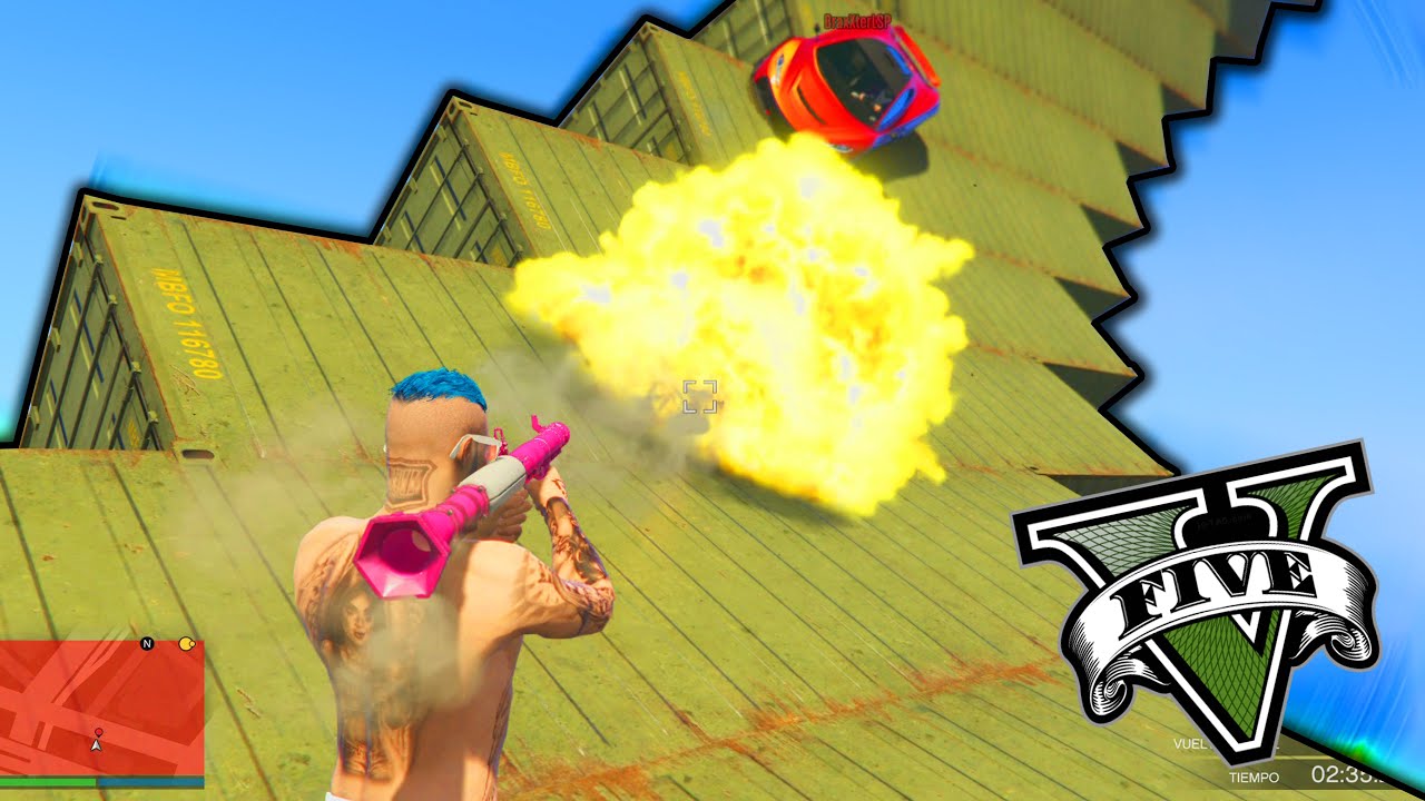 GTA V - MATO A BRAXXTER EN LA ESPIRAL !!! | MrWikky92