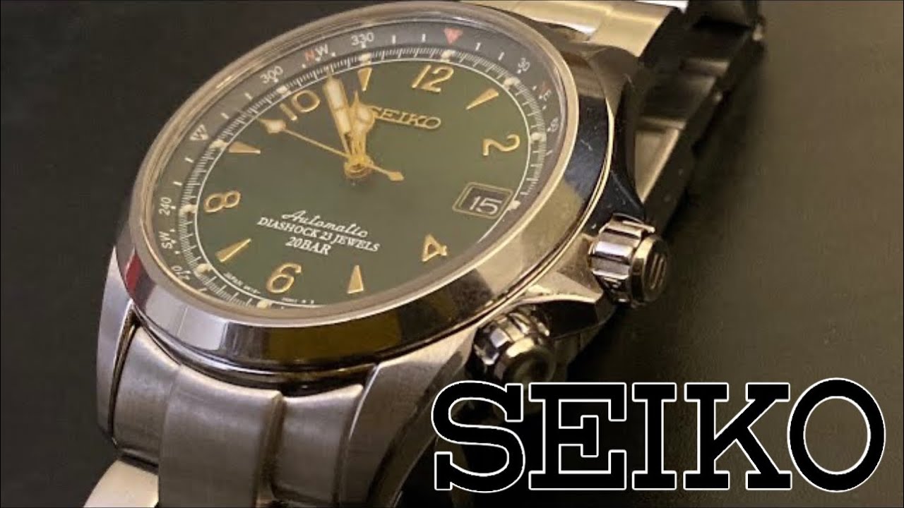Seiko Alpinist with Strapcode Oyster Bracelet Impressions