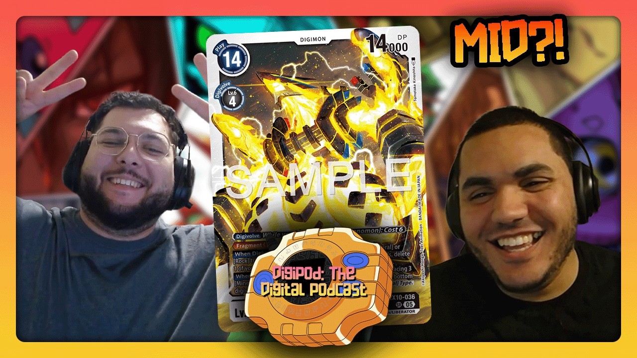 Ex-Digimon Player Rates Modern Digimon Cards! ft. @mainphasetcg | DigiPod: The Digital Podcast 128