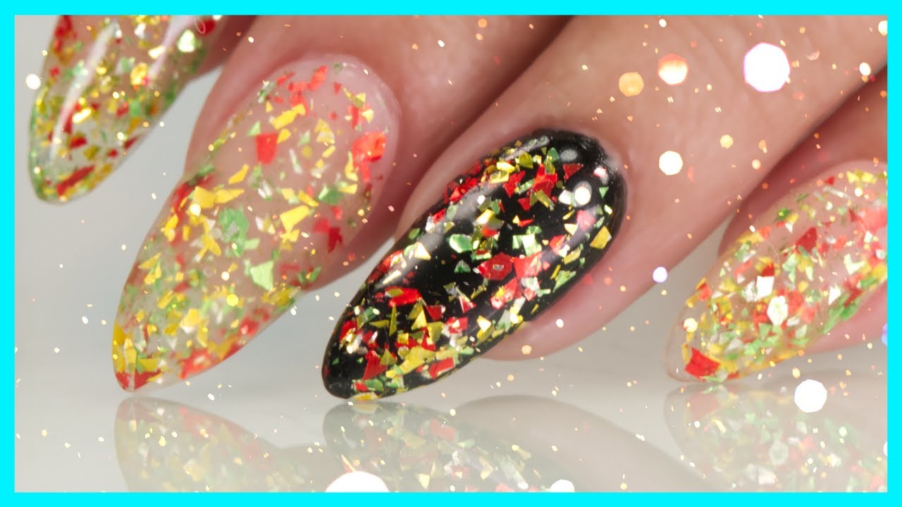 Festive/Fall Nails with Suzie's NEW Confetti Gel Polish Collection