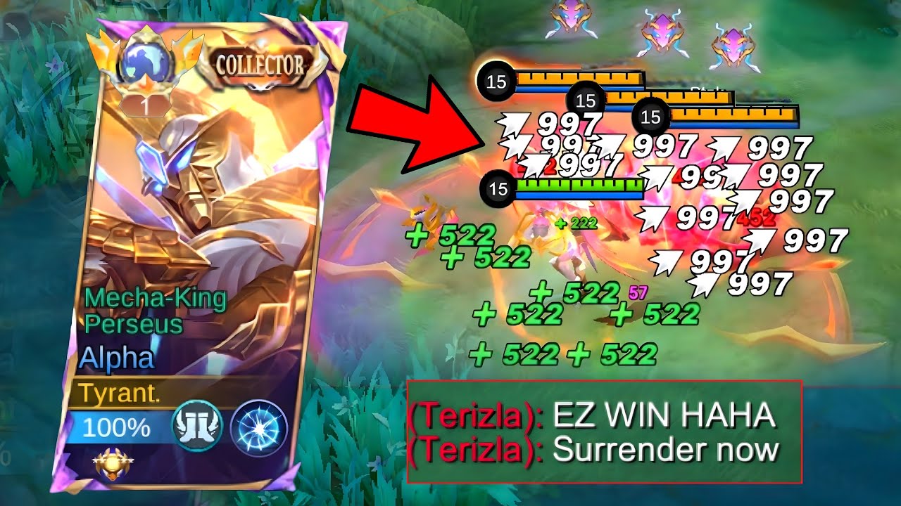 ALPHA NEW BEST LIFESTEAL BUILD AND EMBLEM 2024!! (pls try)