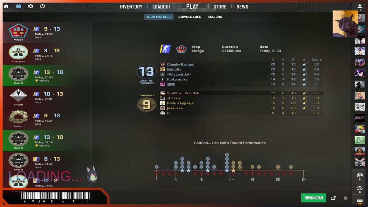 cs2 | valorant | bf6 grind 32...