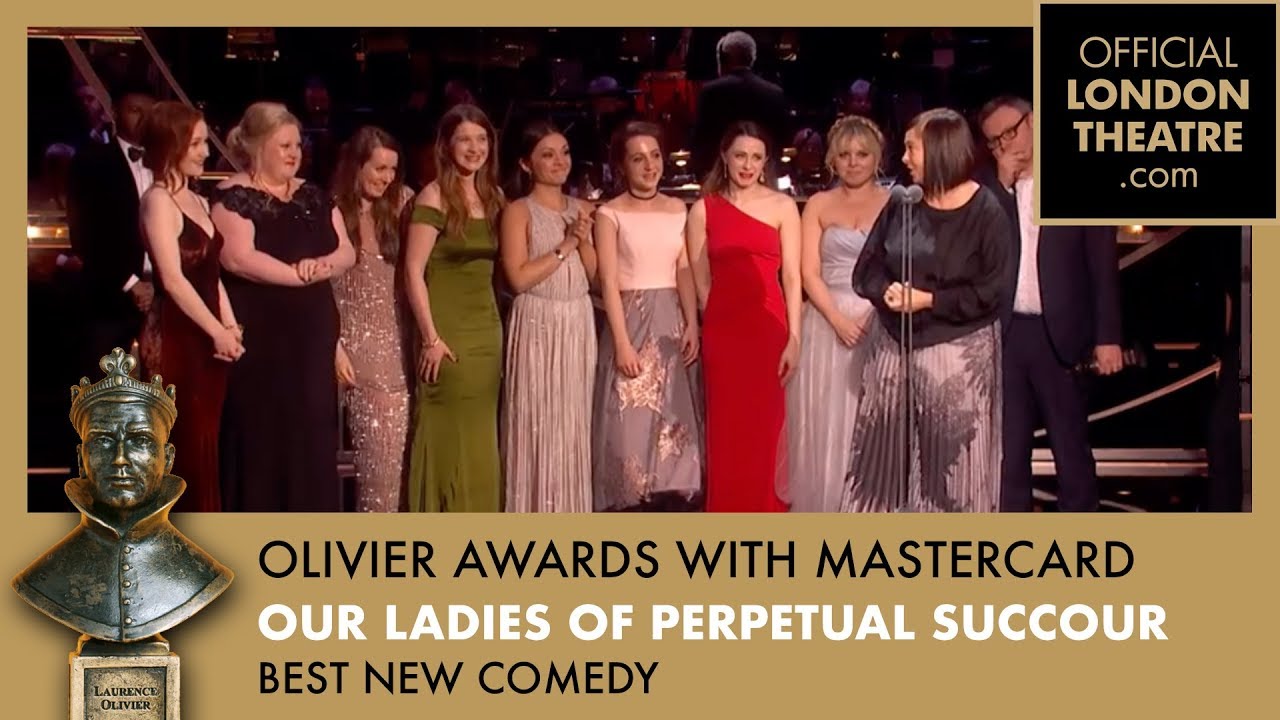 Our Ladies Of Perpetual Succour wins Best New Comedy | Olivier Awards 2017 with Mastercard