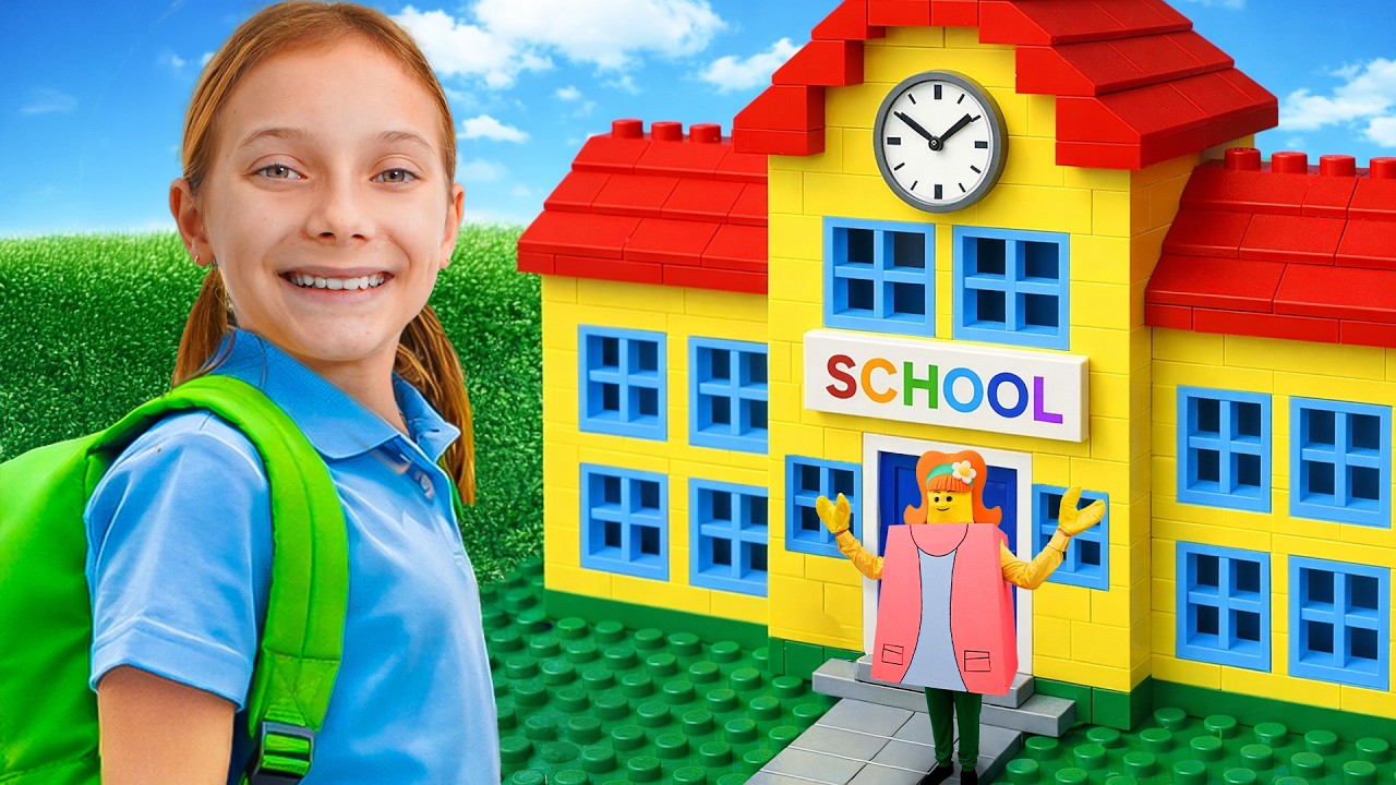 Школьное приключение Lego для детей