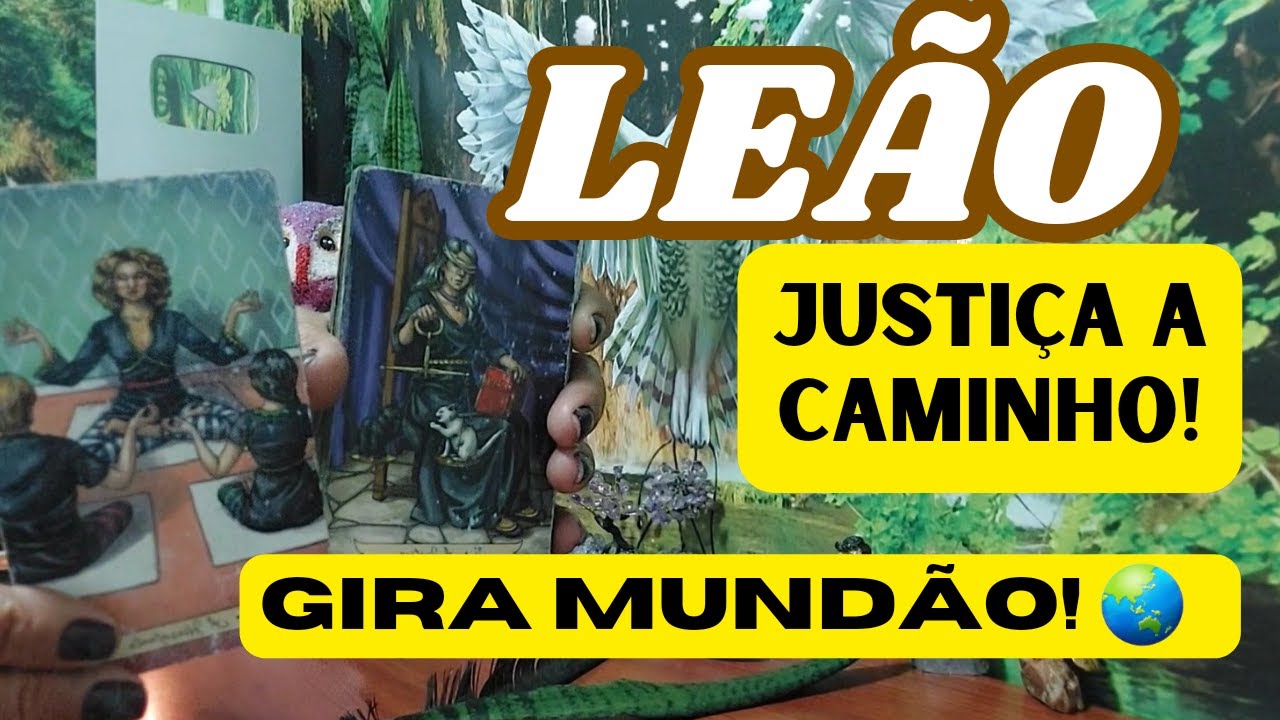 LEÃO 👉PRÓXIMOS DIAS!⭐️JUSTIÇA DIVINA!🌏 O MUNDO NÃO GIRA ELE CAPOTA, UM DIA DA CAÇA OUTRO DO CAÇADOR