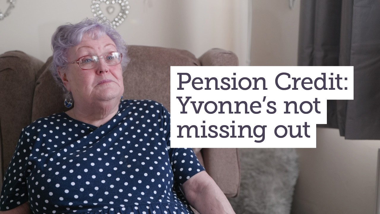 Pension Credit: Yvonne's not missing out