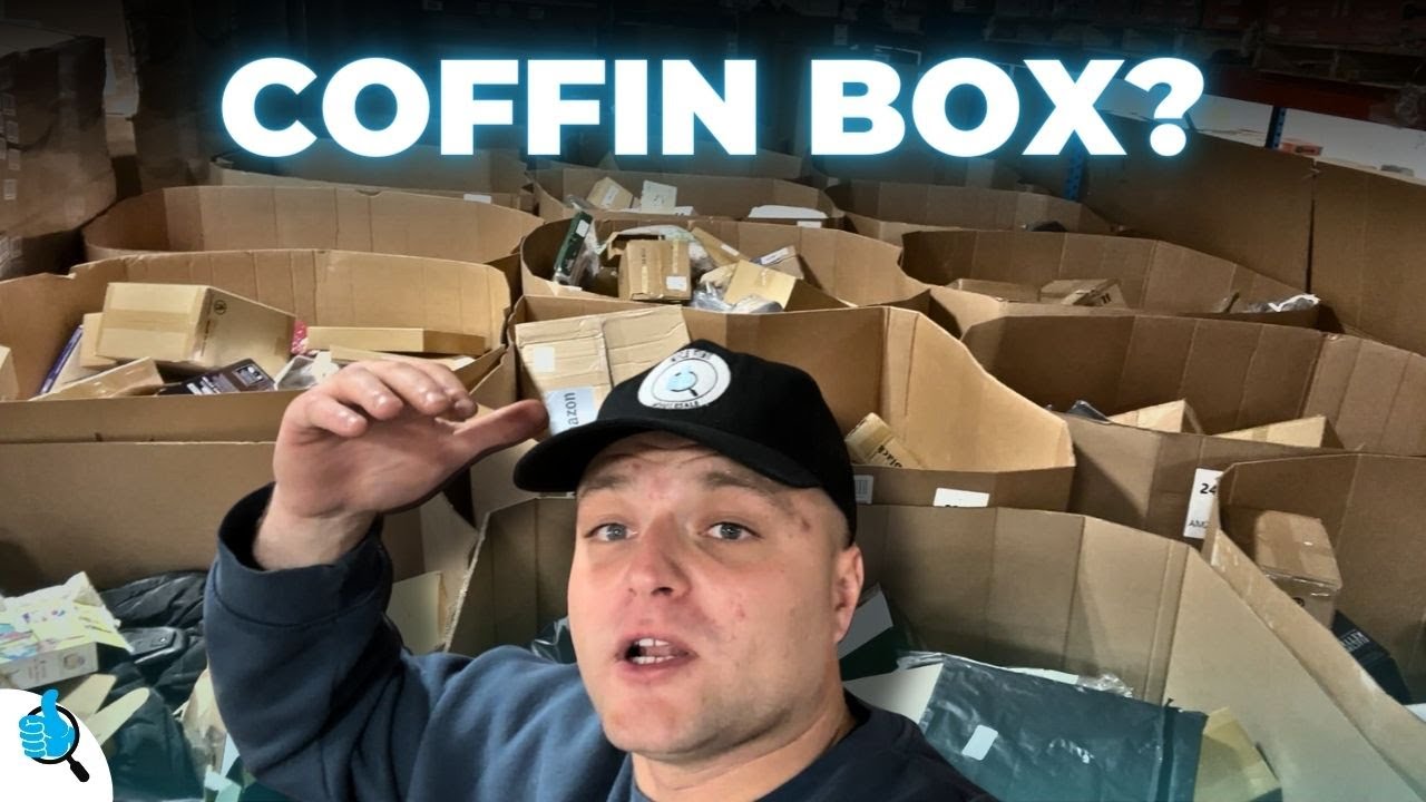Amazon Return Pallet Liquidation Coffin Box Unboxing
