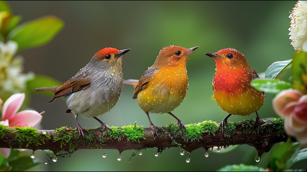 Relaxing Piano Music with Bird Sounds | Soothing Nature Sounds for Meditation
