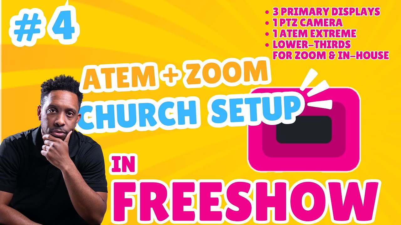 Настройка церкви №4 для Zoom и ATEM с FreeShow #freeshowtutorial