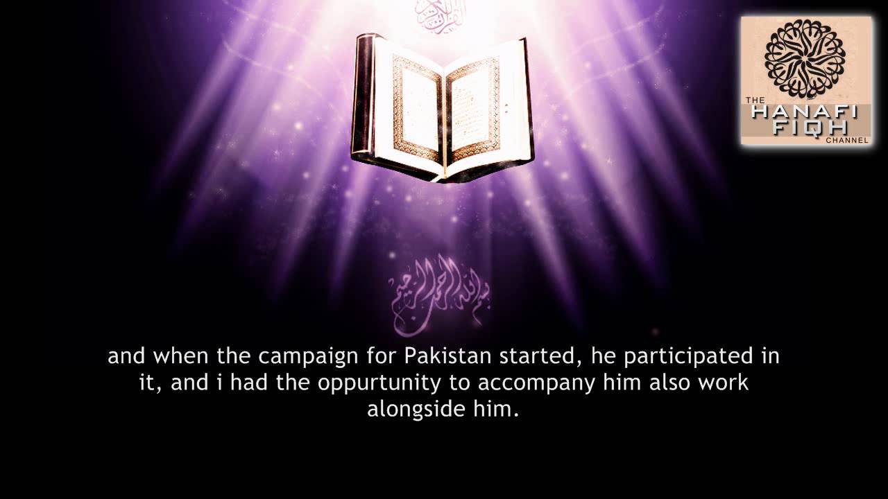 *RARE* Mufti Shafi Usmani talks about his life [Urdu + ENG]