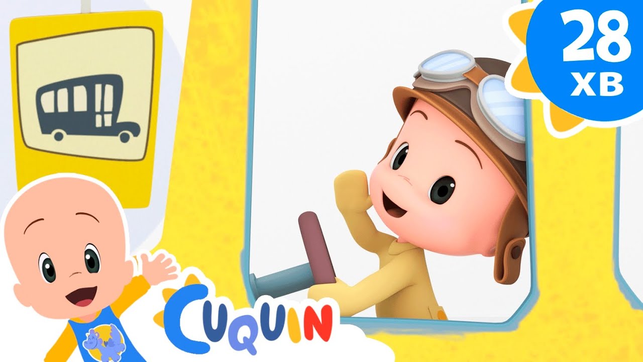 Клео та Кукiн 🚌 Колеса автобуса 🚌 Сборник детских песенок | Cleo & Cuquin