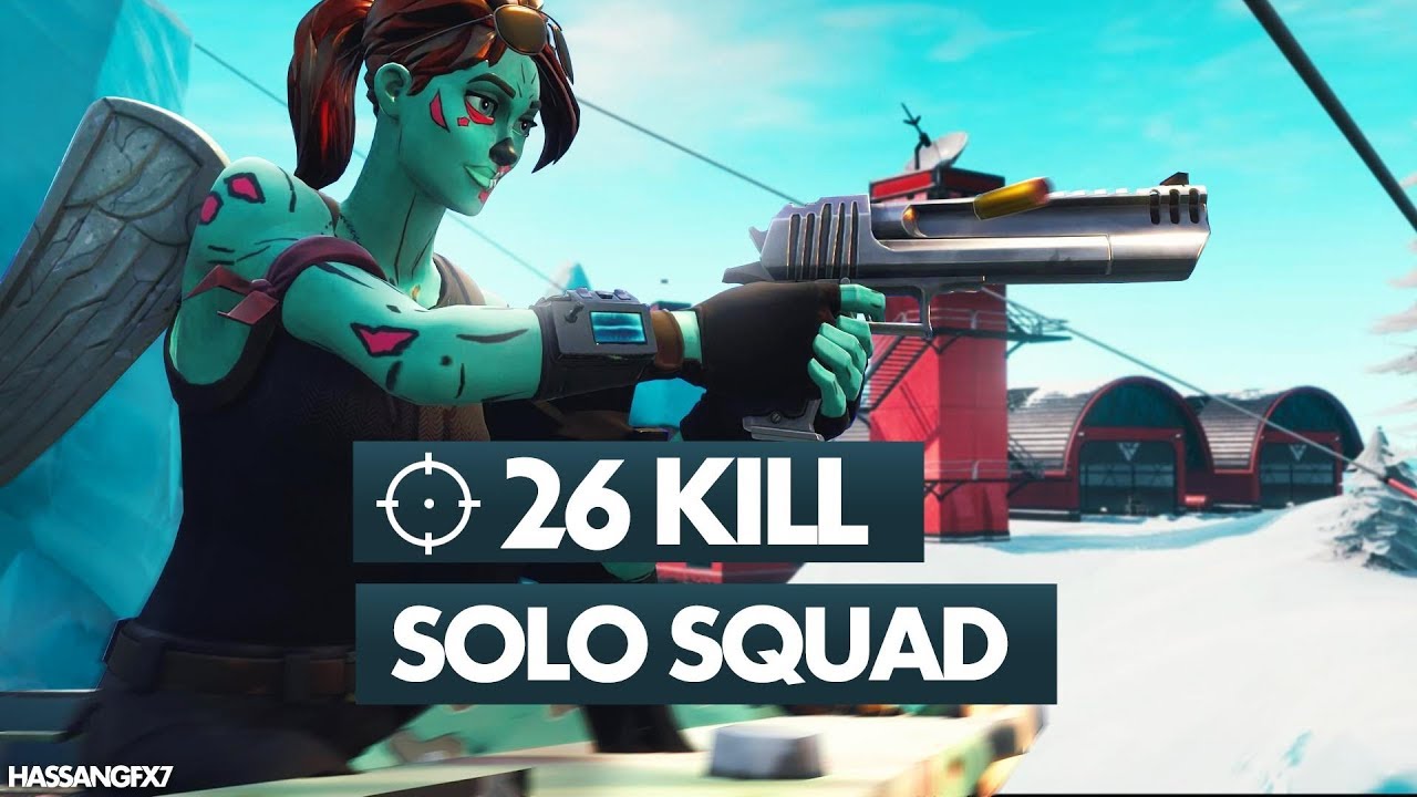 26 Kill Solo Squad - Fortnite Battle Royale