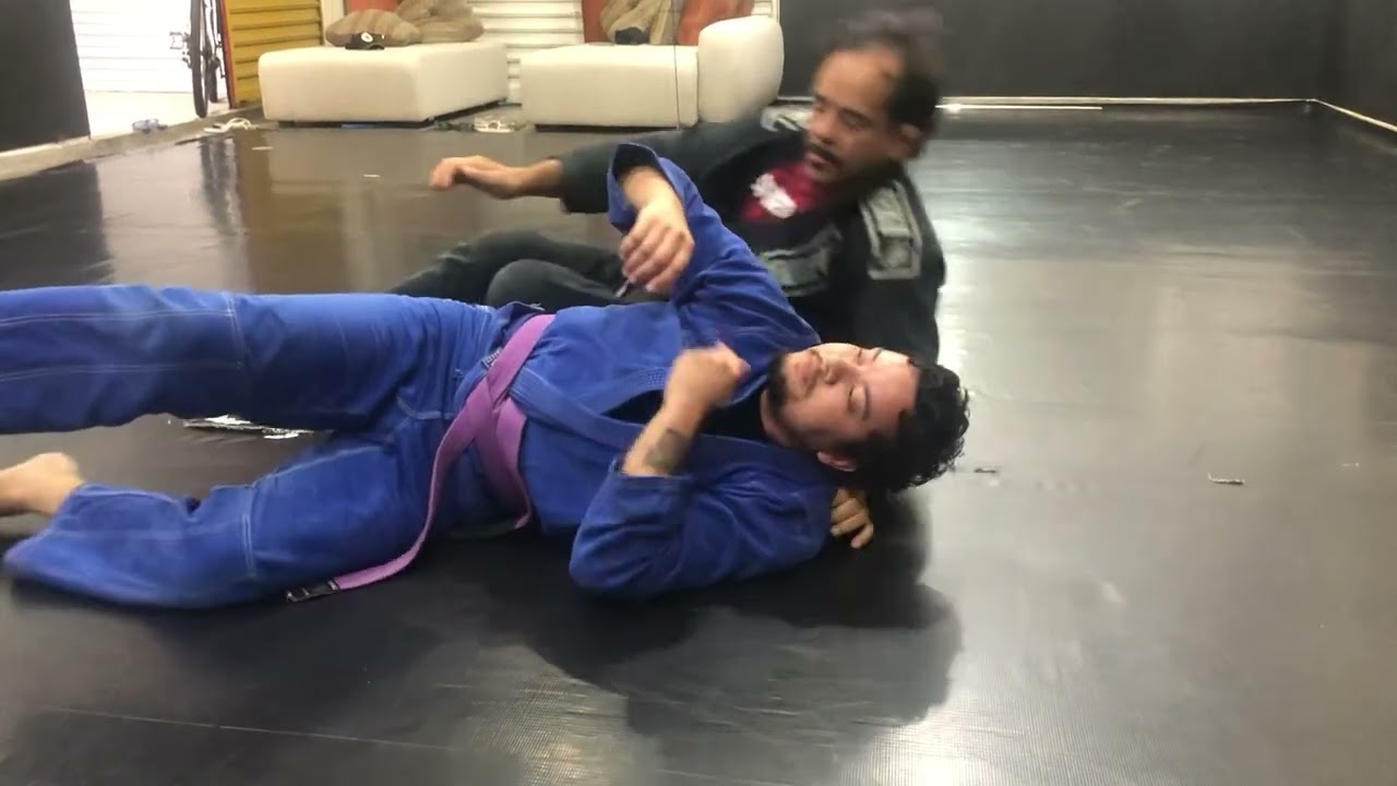 Estrangulamento induzindo adv ao erro, Jiu Jitsu Macaxera Liga Oeste