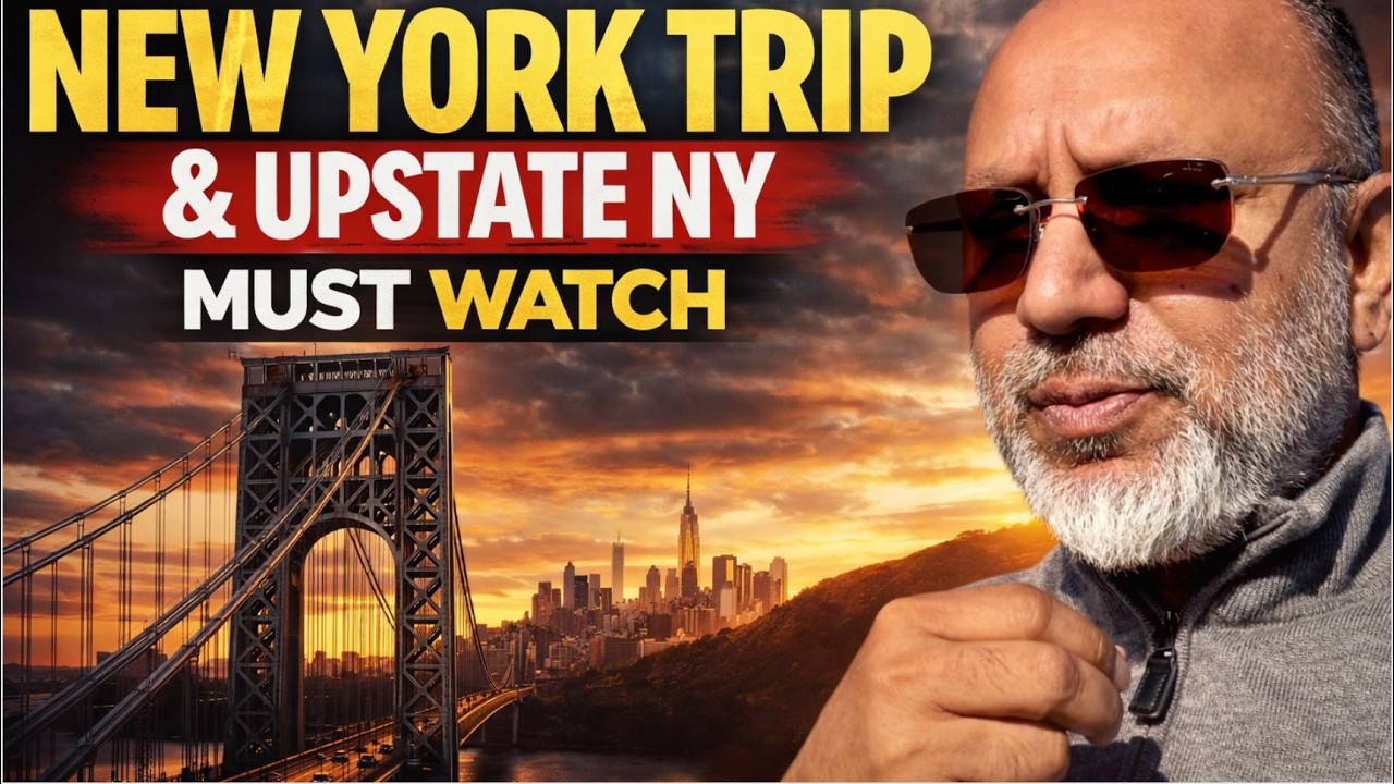 নিউইয়র্ক ও আপস্টেটে পাহাড়ের উপর বাড়ি || NY & Upstate New York Tour Vlog.