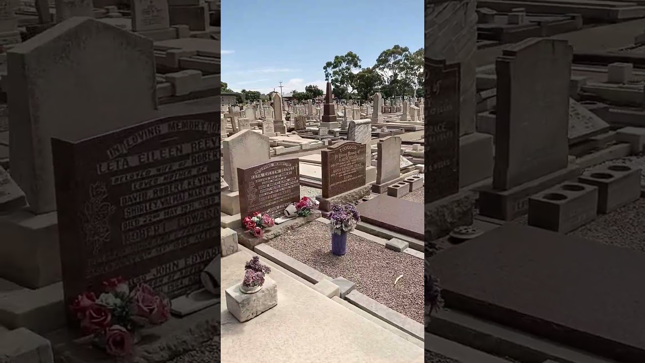 Cheltenham cemetery old grave stones 