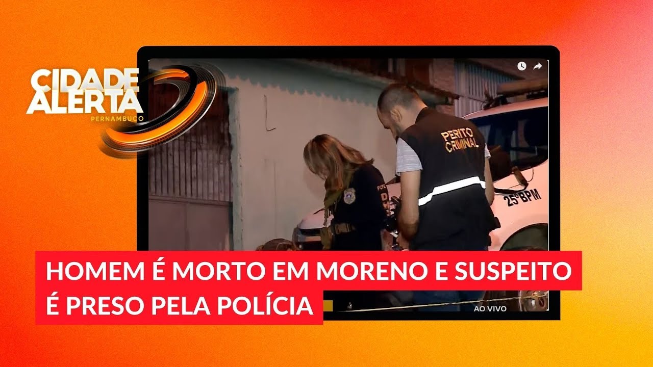 Homem é morto em Moreno e suspeito do crime é preso